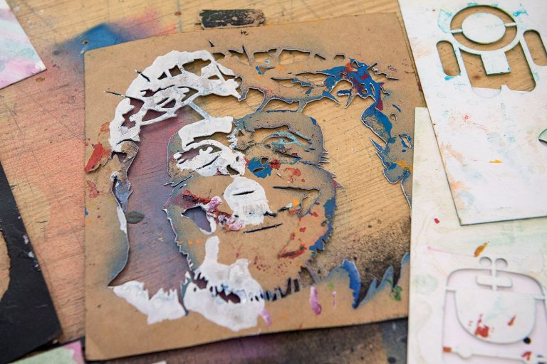 Stencil Workshop Urban Nation