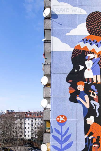 Mural Berlin Gitschiner Straße 66 