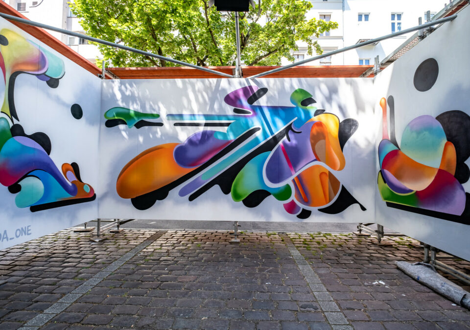 Floating Murals UNARTIG Kunstfest im Quartier