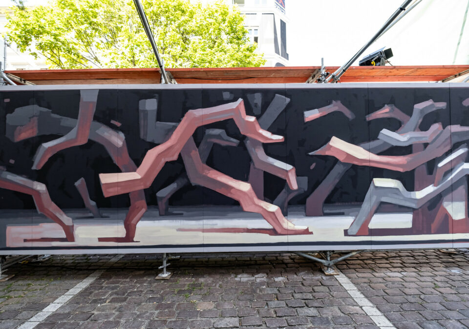 Floating Murals UNARTIG Kunstfest im Quartier