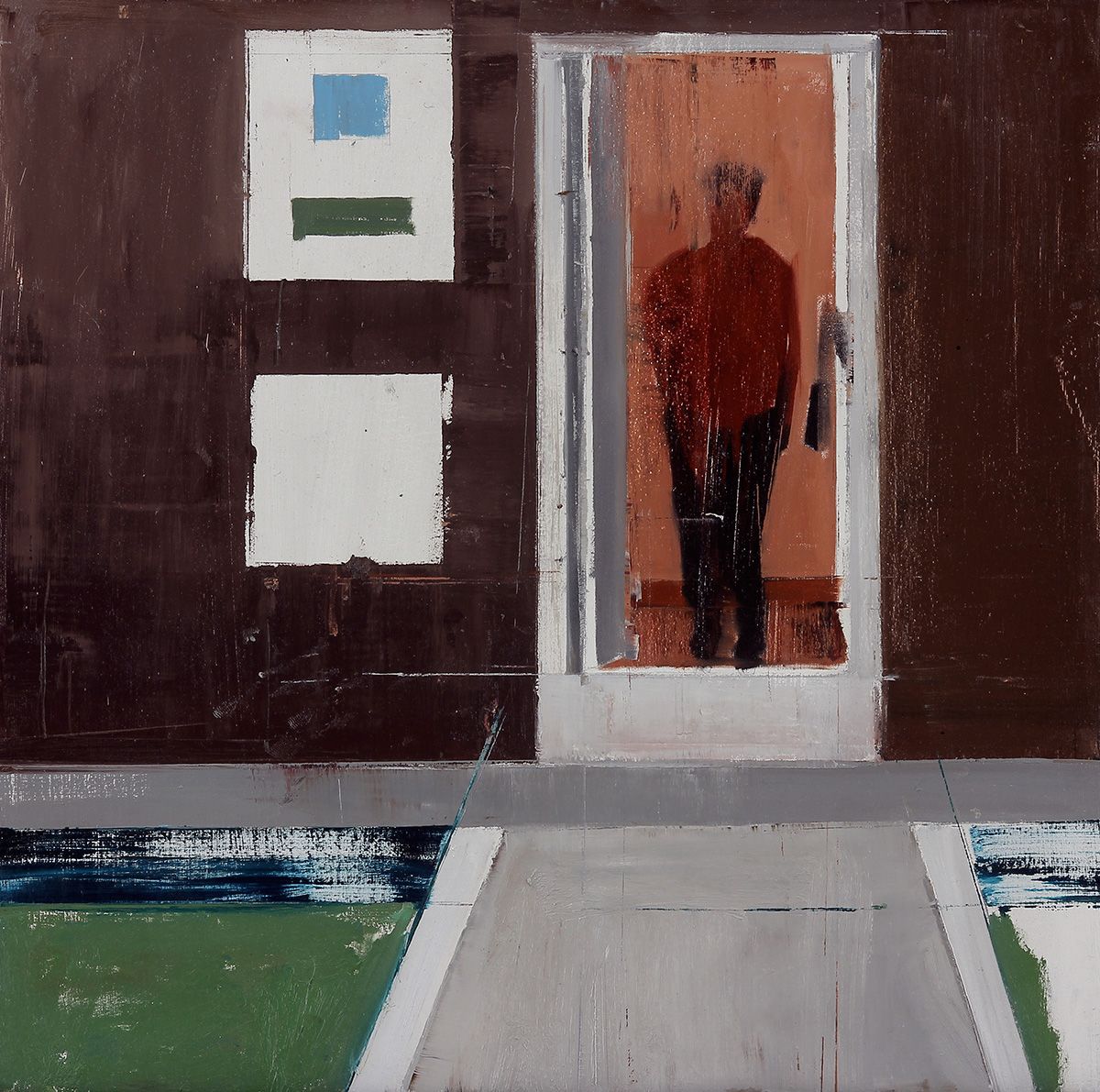 Brett Amory "Waiting 214" Pop Up Painting