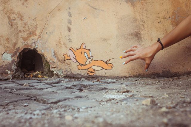 Ernest Zacharevic Mouse URBAN NATION