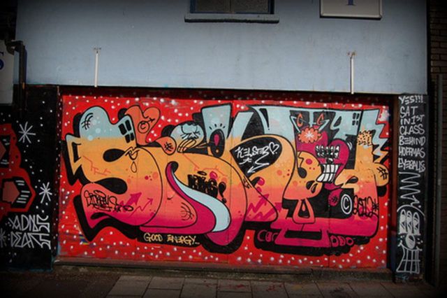 Sickboy Burner Mural graffiti