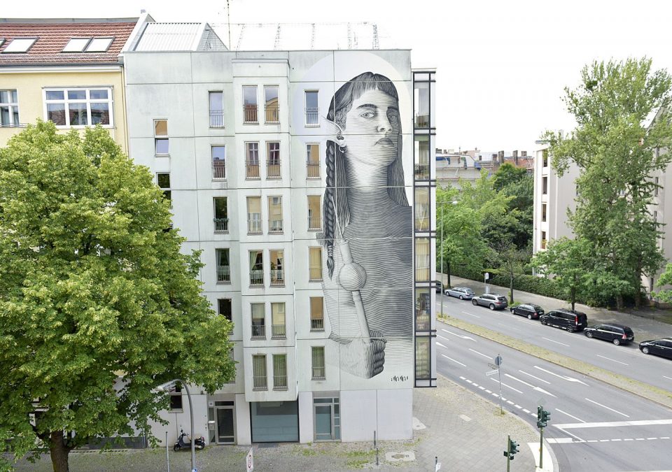 Nicolas Sanchez URBAN NATION ONE WALL