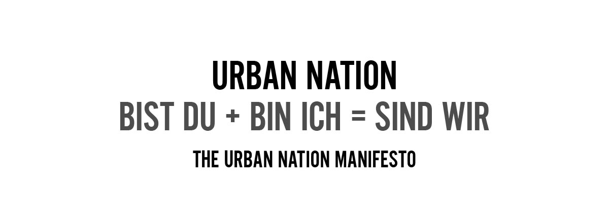 Bist Du + Bin Ich = Sind Wir